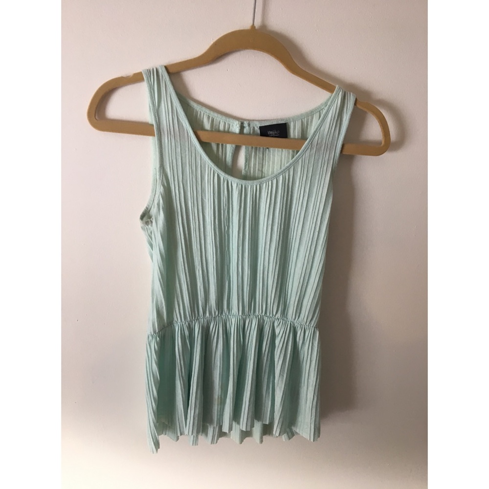 Peplum style tank